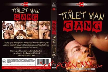 Adriana, Camila, Suelen, Lucia, Bel, Tania and Roland - [SD-2021] - Toilet Man Gang - MFX Media - Domination, Femdom [DVDRip]