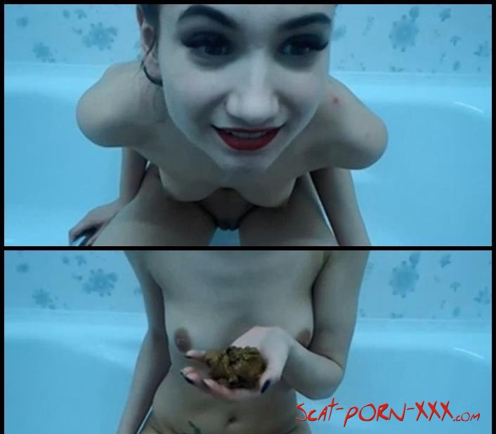 Dirty cam girls - Russian girl shit play in bath - Solo Scat - Teen, Pooping Girls [SD]