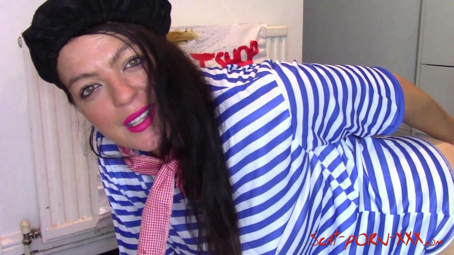 Evamarie88 - Painting With Enema And Shit - Extreme Scat - Scatology, Milf, Solo [FullHD 1080p]