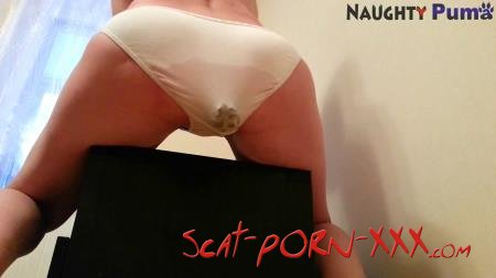 NaughtyPuma - Panty Loading 17 - Panty Scat - Poop Videos, Solo, Amateur [FullHD 1080p]