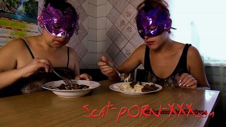 ModelNatalya94 - Our Breakfast pasta shit - Scatting Girl - Amateur, Lesbian [FullHD 1080p]