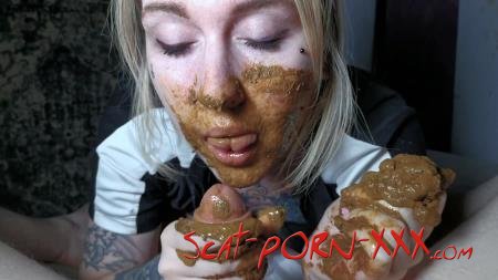 DirtyBetty - Amazing surprise for horny dick! - Extreme Scat - Defecation, Blowjob [FullHD 1080p]