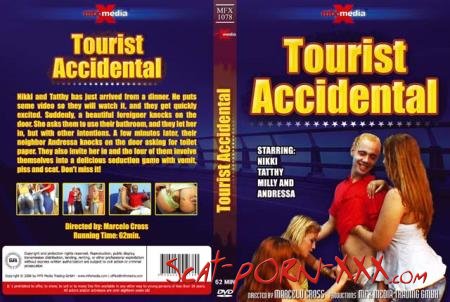 Nikki, Tatthy, Andressa, Milly - MFX-1078 Tourist Accidental - MFX Media - Lesbian, Vomit, Domination [SD]