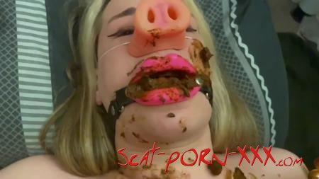 TS Maxxiescat - Eating Male Shit For The First Time - Domination - Amateur, Eat [FullHD 1080p]