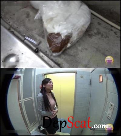 Blocked toilet girls accident defecates in public. - BFSL-01 (Accident) (FullHD 1080p/763 MB)