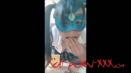 Japan - School girl Shit Eater - Defecation - Eat Shit, Solo [FullHD 1080p]