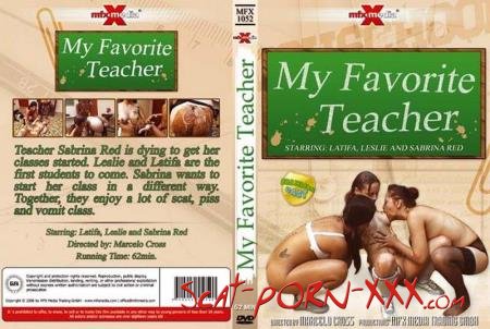 Latifa, Leslie, Sabrina Red - MFX-1052 - My Favorite Teacher - MFX-video - Lesbian, Scat [DVDRip]
