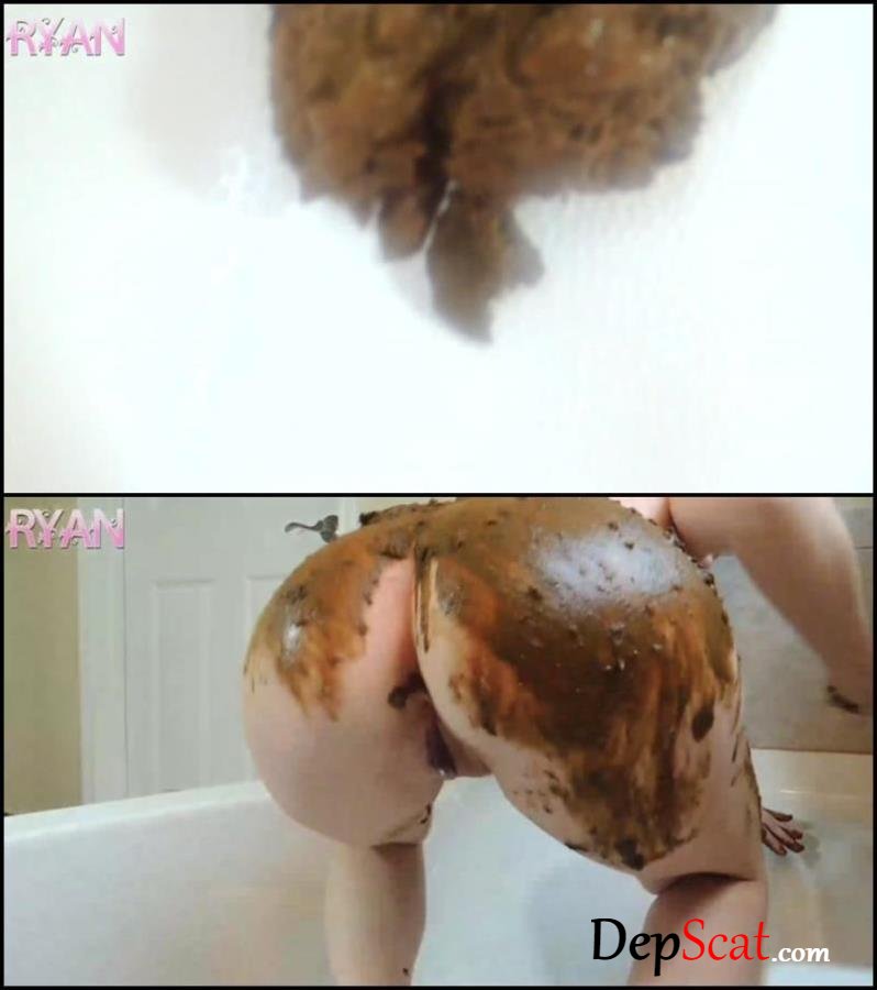 Pooping in tub and smearing feces all body. - [Special #30] (スカトロ) (FullHD 1080p/775 MB)