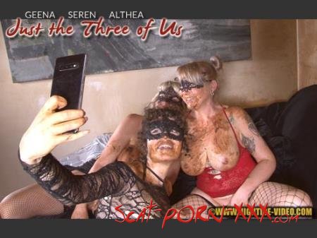 Althea, Seren, Geena - JUST THE THREE OF US - hightide-video.com - New scat, Lesbians [HD 720p]