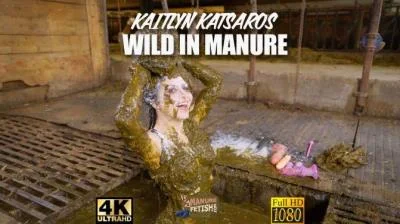 Kaitlyn Katsaros - Wild in Manure - Manurefetish.com - Dildo, Dung Pile [FullHD 1080p]