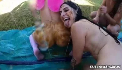 Kaitlyn Katsaros, Miss Demeanor, Keira Croft, Catalina Ossa, Natalie Brooks, Isabel Moon, Lucy Sunflower, Raven Maddoxx, and Raven Vice - 9 Girl Scat Orgy - Scathd.com -  [HD 720p]