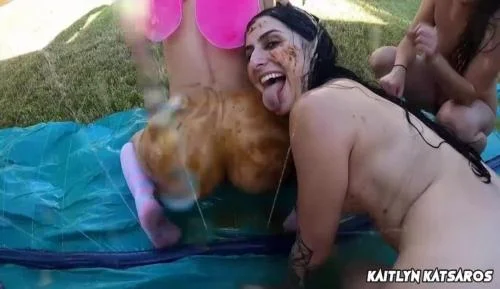 Kaitlyn Katsaros, Miss Demeanor, Keira Croft, Catalina Ossa, Natalie Brooks, Isabel Moon, Lucy Sunflower, Raven Maddoxx, and Raven Vice - 9 Girl Scat Orgy - Scathd.com -  [HD 720p]