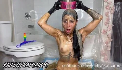 Kaitlyn Katsaros - Shitting Toys - Scatbook - Solo, Puke [HD 720p]