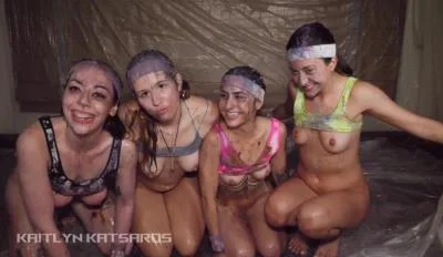 Kaitlyn Katsaros, Isabel Moon, Lolly Mai, Natalie Brooks - 3rd Scat Scene - Face Punching - Shit Smearing, Group [FullHD 1080p]