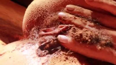 Sabrina Dacos - Cocoa Powdered - Scatting - Defecation, Solo [HD 1080p]
