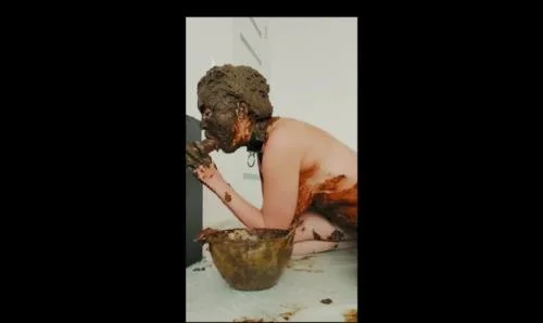 Scatlina - Shitty Head 2 (with 10 loads) selfie video - Scatbook -  [HD 720p]