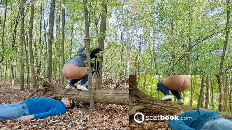 Mistress Luciana - Die Waldtoilette komplett vollgeschissen - Scatbook.com - Germany, Scat [HD 720p]