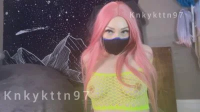 KnkyKttn97 - Glass Dildo Smearing - Shitting - Solo, Poop [FullHD 1080p]