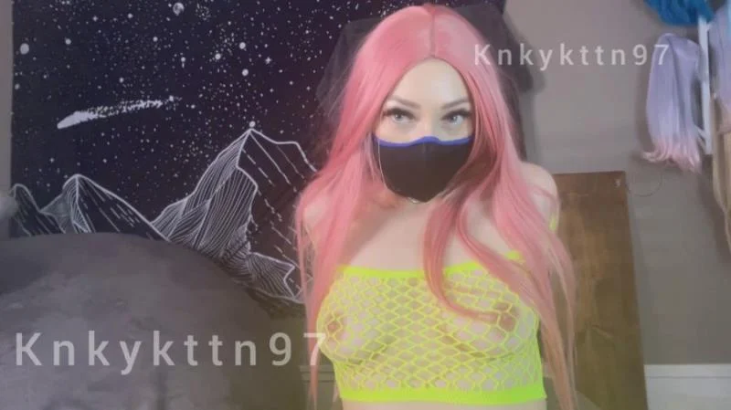 KnkyKttn97 - Glass Dildo Smearing - Shitting - Solo, Poop [FullHD 1080p]