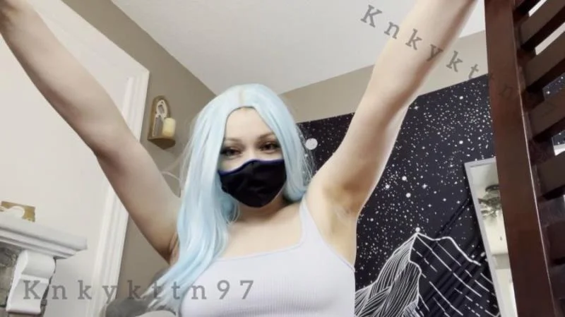 KnkyKttn97 - Neon smearing - Shitting Ass - Toys, Solo [FullHD 1080p]