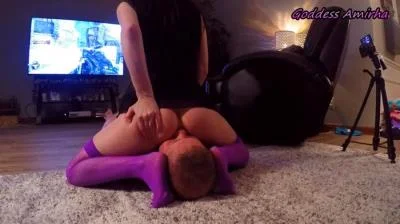 Goddess Amirha - Pay With Your Nose - GoddessAmirha.com - Facesitting, Domination [SD]