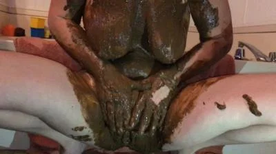 Allura - Shitting, Smeared Tits and Stuffed Pussy - Scatshop.com - Amateur, Scat [FullHD 1080p]