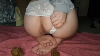 XO Bunny - Dirty Panties - Scatbook.com - Solo, Homemade [HD 720p]