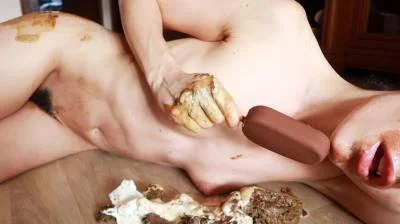 Lick Me til. Ice Cream - Scatting - Defecation, Solo [FullHD 1080p]