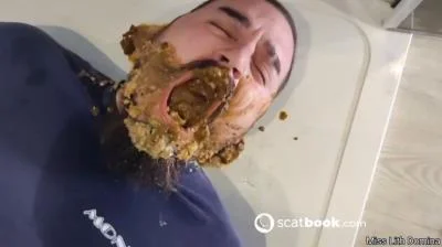 Scat And Vomit The Extreme Humiliation - Scatbook - Spain, Toilet Slavery [HD 720p]
