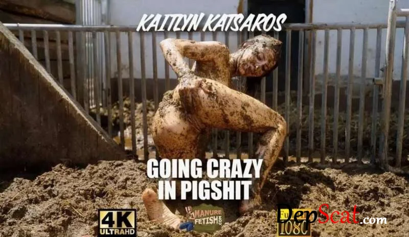 Going Crazy In Pigshit - Manurefetish.com - Pig Shit, Natural Tits [FullHD 1080p]
