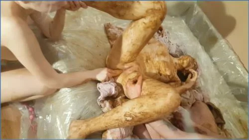 Astra Celestial Lesbian Five Some: Puke, Peeing, and Scat Action in Ukrainian Coprophilia Porn