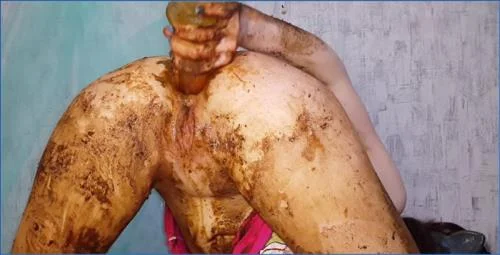 Anna Coprofield Solo Shit Eating and Shitting in Wet Farts Vol 2- Part 2