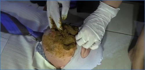 Milana Smelly's Accelerated Shit Eating with Peeing and Vomit