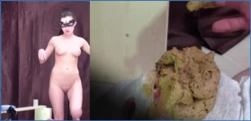 MilanaSmelly Uses a Human Toilet Slave for Scat and Domination