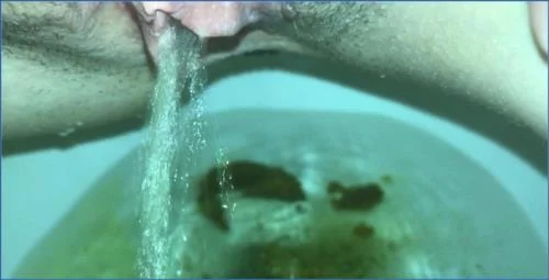 Missellie Engages in Solo Shitting and Piss Drinking with Kaviar in Coprophilia Porn USA Release