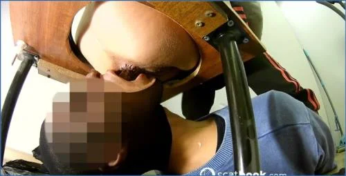 Mistress Anna dominates in scat play and pissing in Shit too big to push out 2024