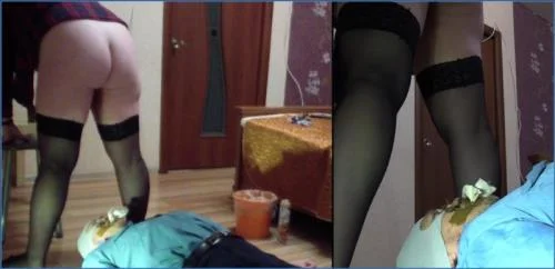 Milana Smelly Devours Shit, Smears and Farts in Grimy Solo