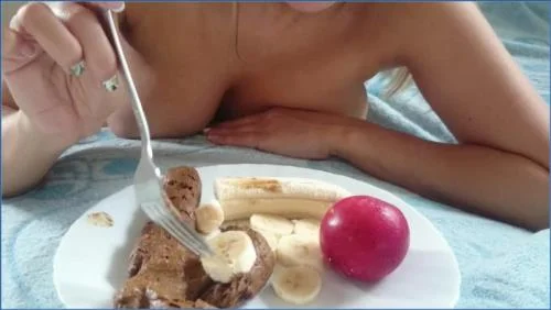 Brown Wife Smearing and Vomiting in Wild Scat Romp Release