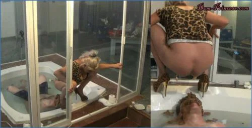 Shit Eating Femdom: Kaviar and Enema Thrills in the Jacuzzi
