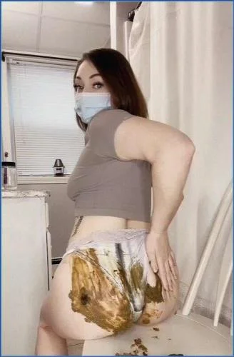 KnkyKttn97's Anal Kaviar Nasty Fun with Enema and Toothbrush - Scat