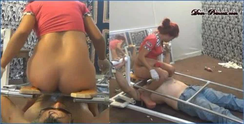 Mexican Femdom Shit Eating and Enema Humiliation with Karina