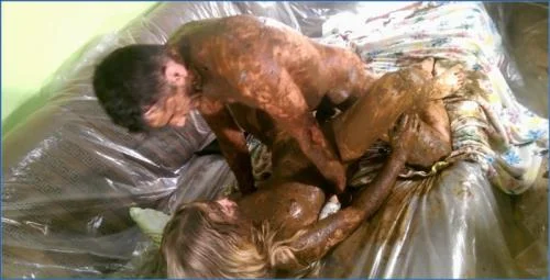 AstraCelestial Lesbian Shitting and Smearing with Vomit - Ukrainian