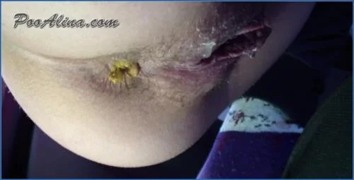 PooAlina Dominates with Shit Eating and Verbal Humiliation in Car