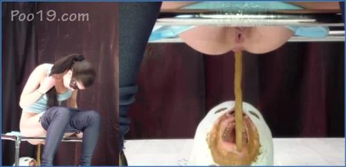 Milana Smelly Shits, Eats, Smears, and Dominates in Wild Scat Solo