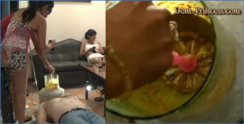 Femdom Shit Eating and Enema Play with Kaviar in Mexico - Download
