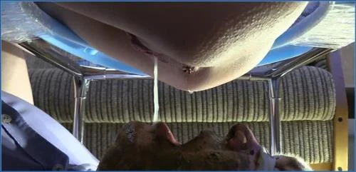 Milana Smelly Dominates with Shit Eating and Peeing - Russian Scat