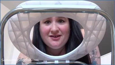 Samantha Starfish in Extreme Modified Toilet Slave- Dirty and Real Femdom Scat