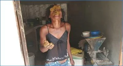 Pinky Prada and Ebony Princess in Hardcore Nigerian Piss, Poop, and Lesbian Games