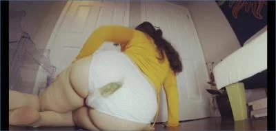 Love Rachelle in Hardcore Femdom Kaviar and Panty Poop