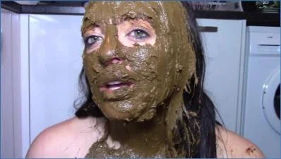 Extreme Face Smear and Cum with evamarie88 in Hardcore Solo Poop by Scat-Shop
